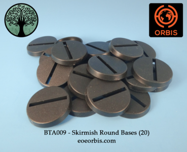 BTA009 - Skirmish Round Bases (20) Discount Best Store To Get