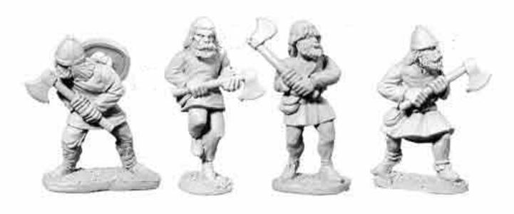 DA1004 - Viking Unarmoured with Axes (4) Websites Online