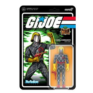 Cobra Commander Python Patrol G.I. Joe Reaction Figure by Super7 Cheap Excellent