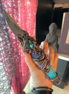 Athame dagger with elixer Cheap Supply