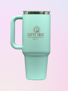 HydroFlask 40oz Travel Tumbler with Caffe Ibis Logo Clearance Amazon