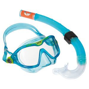 Mix Combo - Snorkelset - Duikbril - Snorkel - Kinderen - Blauw/Groen Cheap Sale Geniue Stockist