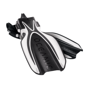 Manta Ray Fin - Flippers - Zwemvliezen - Volwassenen - Wit/Zwart For Cheap