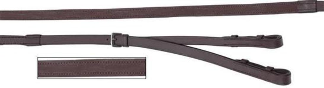 Zilco Aintree Leather Rubber Backed Divided Reins Get To Buy Cheap Pice