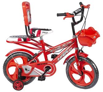 Speedbird 14-T Robust Double Seat Kid Bicycle for Boy and Girl - Age Groupe 3-6 Year(Pink) Official