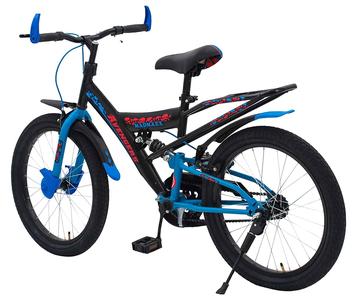 BIKES Shocker Avenger 20T Kid's Road Cycle, 20 inches Matte Finish Black Green/HM Blue for 7 to 10 Years Child Buy Cheap Discount