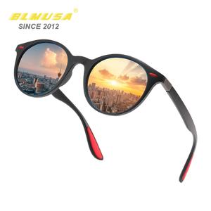 BLMUSA Round Polarized Sunglasses Men Car Driving Sun Glasses Women Frend riding Eyewear Outdoor Sports Glasses UV400 Sale Footlocker
