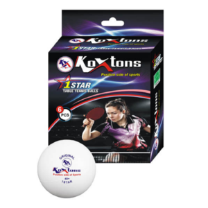 Koxtons Table Tennis Ball - One Star, TTFI Approved Discounts