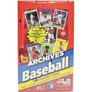 2019 Topps Archives Baseball Hobby Box Original For Sale