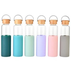 Bouteille rtro isotherme en verre & bambou - 600ml Outlet Cheap Pices