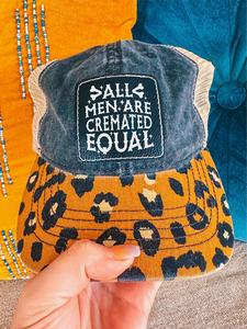 All Men Are Cremated Equal (Leopard Hat) Sale Hot Sale