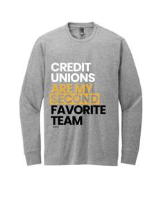 Long Sleeve T-Shirt "Second Team - Iowa (Grey Frost) Browse For Sale