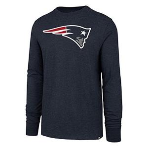 '47 England Patriots NFL Brand Navy Blue Long Sleeve Tee Shirt Adult Men's XX-Large XXL 2XL Free Shipping Best Pices