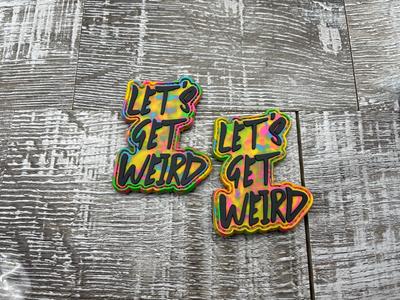 Let's Get Weird- PVC Patch (bin 45) Pices Online