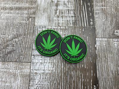 "Don't Panic PVC patch (bin 77) Discount Store