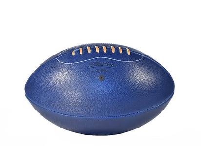 Horween Leather Rugby Ball - Blue Sale Ebay