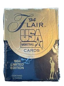 1994-95 Fleer Flair NBA Basketball USA Dream Team - Hobby Pack Buy Cheap With Credit Card