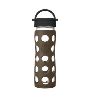 16oz Glass Water Bottle with Classic Cap Mocha Online Cheap Pice