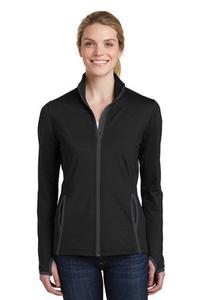 NEW Sport-Tek Ladies Sport-Wick Stretch Contrast Full-Zip Jacket. LST853. Cheap Pice Buy Discount
