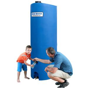 260 Gallon Emergency Water Storage Tank (Blue) Deals Online
