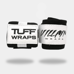 30" Villain Wrist Wraps - Black & White Cheap 100% Authentic