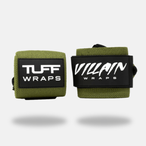 16" Villain Wrist Wraps - OD Green Outlet Best Seller