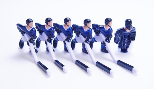 Full Team with Steel Rod attachment, Blue and White Cheap Sale Visit
