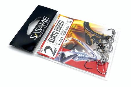 SASAME Keiryu Finesse Hook, Black Nickel, F-741 Cheap Sale Low Pice Fee Shipping