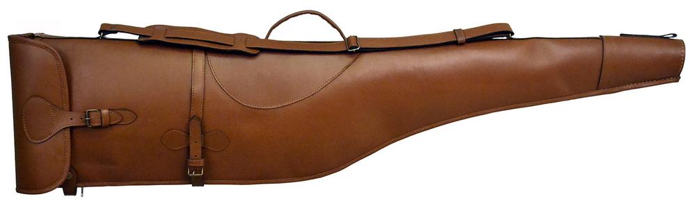 45"  PADDED LEATHER RIFLE CASE Fashionable For Sale