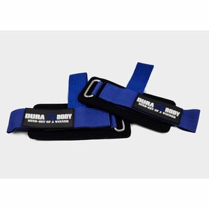 Blue Neoprene Wrist Wraps With Lifting Strap Free Shipping Geniue Stockist
