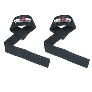 Black Premium Padded Weightlifting Straps Cheapest Pice