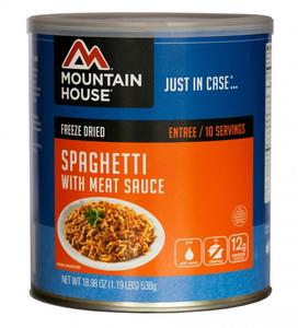 Mountain House Spaghetti with Meat Sauce (10 Servings) Clearance Big Discount