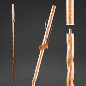 Twisted Oak Traveler's Handcrafted Walking Stick 55" Discount Latest Collections