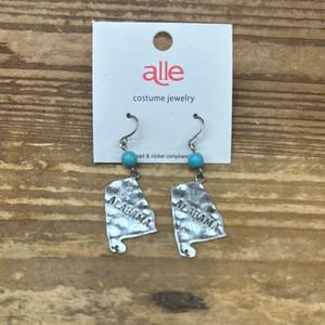 Alabama State Dangle Earrings Sale Top Quality