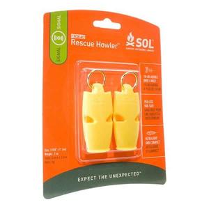 AMK SOL Fox 40 Rescue Howler Whistle - 2 pack Cheap Nicekicks
