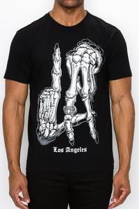 LA Skull Graphic Tee Outlet Pices