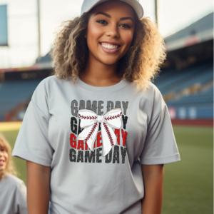 Baseball Game Day T-Shirt Customizable team colors! 2025 New