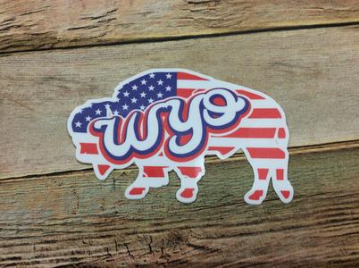WYO-USA Buffalo Decal Outlet Fashion Style