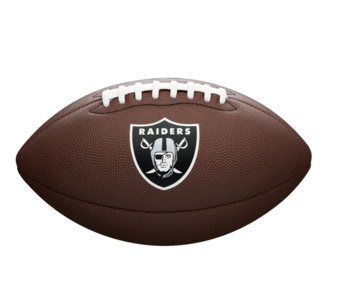 WILSON NFL BACKYARD LEGEND FOOTBALL - LAS VEGAS RAIDERS Outlet New