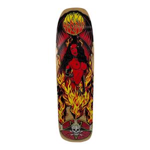 Benson RED Devil Woman Pro Deck Death Skateboards Shovel POOL Shape 9 " Discount Free Shipping