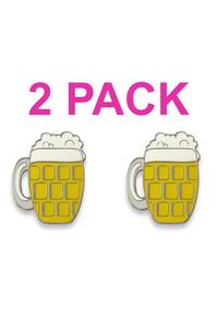 2 Pack Beer Glass Golf Ball Markers Cheap Best Wholesale