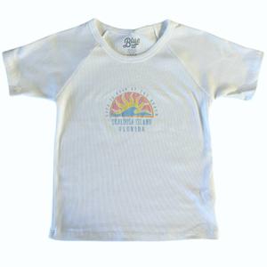 Islanders Squiggly Sun Baby Tee Cheap Sale Cost