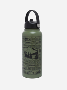 PARKS PROJECT NATIONAL PARKS OF THE USA CHECKLIST 32 OZ INSULATED WATER BOTTLE Discount Codes Really Cheap