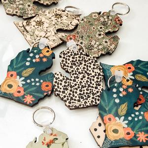 Michigan Keychain - Bulk Purchase! Clearance Newest