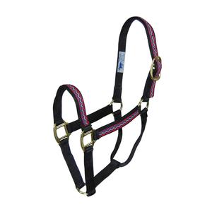 1" Quality Nylon Halters with Weave Overlay Discount Order