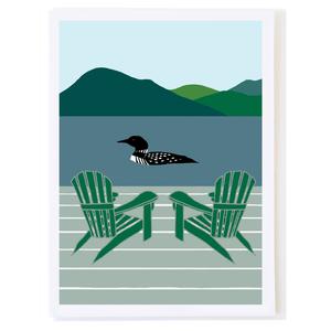 Loon Swimming by Dock Clearance Factory Outlet