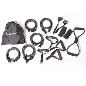 15pcs resistance bands home gym workout fitness exercise kit set yoga Cheap Sale Get Authentic