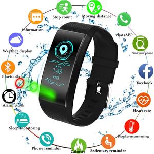 QW18 Fitness Bracelet Smart Band Pedometer Bracelet Heart Rate Monitor IP68 Waterproof Tracker Intelligent Clock PK Mi Band 3 2 Cheap Pice Wholesale Pice