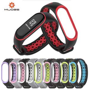 Mi Band 3 strap sport Silicone watch wrist Bracelet miband3 strap accessories Mi band3 bracelet smart for Xiaomi mi band 3 strap Manchester Sale Online