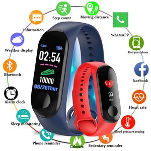 Bluetooth Sport Smart Wristband Blood Pressure Heart Rate Monitor M3 Smart Band Fitness Tracker Pedometer Band for Men Women Outlet Exclusive